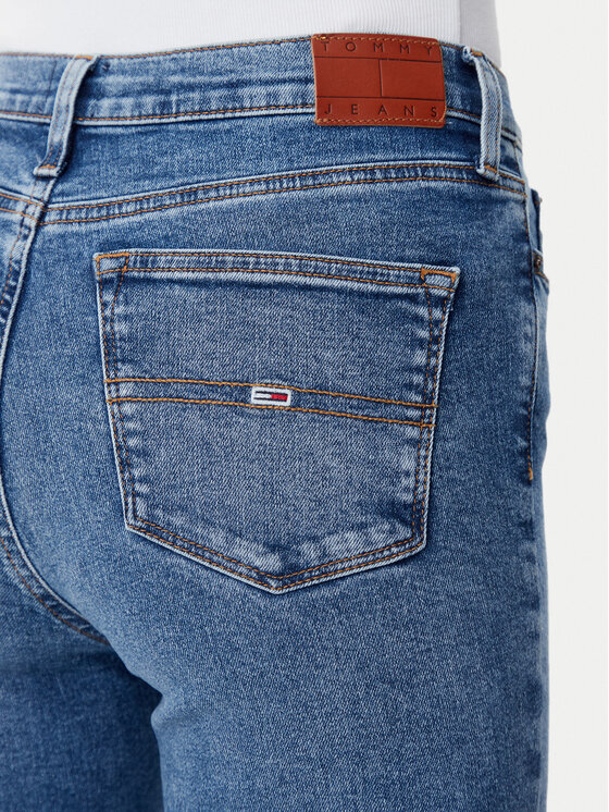 Tommy Jeans Tommy Jeans Traperice Nora DW0DW20652 Plava Skinny Fit
