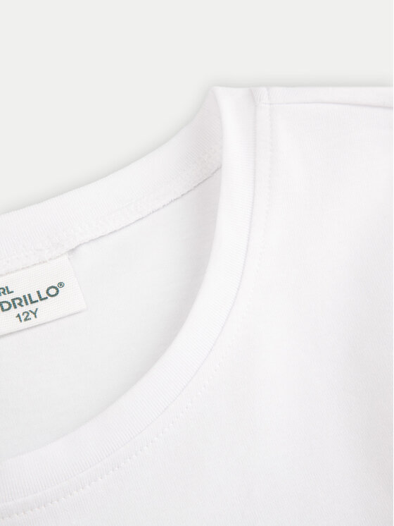 Coccodrillo Coccodrillo T-Shirt ZC4143205VGA Biały Regular Fit