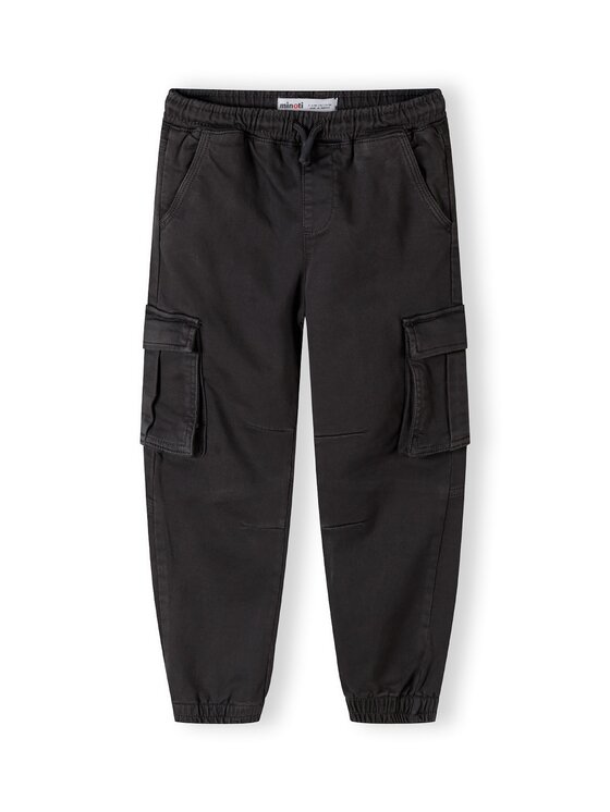 minoti minoti Spodnie cargo 27PANT46 Szary Regular Fit