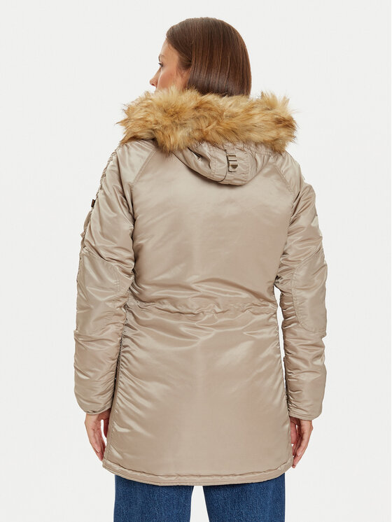 Alpha Industries Alpha Industries Куртка парка 113007 Коричневий Regular Fit