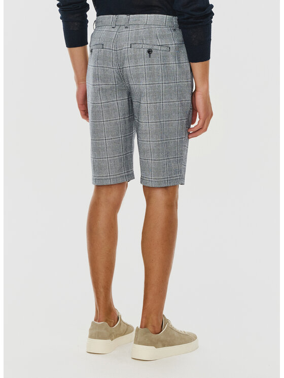 Pako Lorente Pako Lorente Szorty P24SF-WS-004 Granatowy Classic Fit