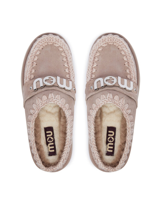 Mou Mou Schneeschuhe Bounce Clog FW531001A Beige
