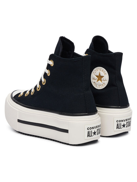 Converse Converse Trampki Chuck Taylor All Star Lift Double Stack Lace A20780C Czarny