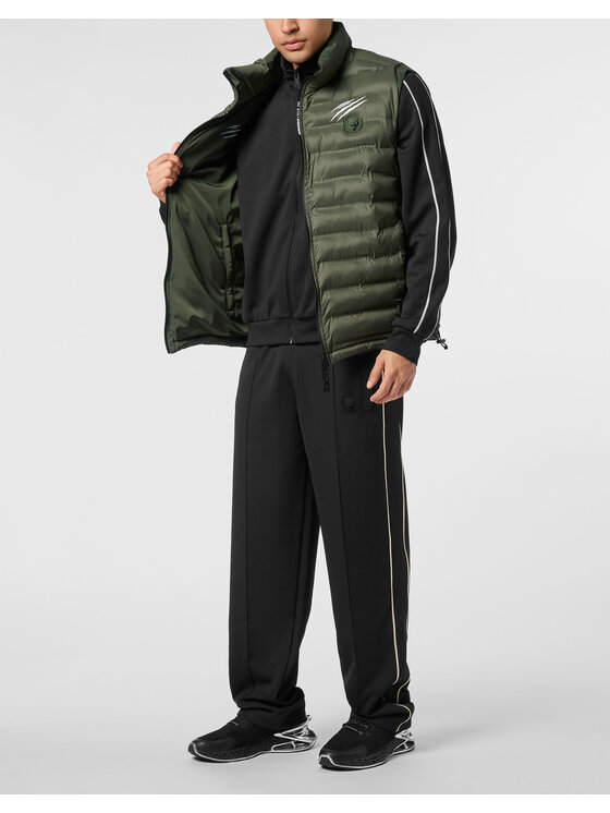 Plein Sport Plein Sport Gilet 23999 Verde Regular Fit