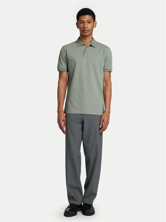 Selected Homme Selected Homme Polokošile 16095851 Zelená Slim Fit