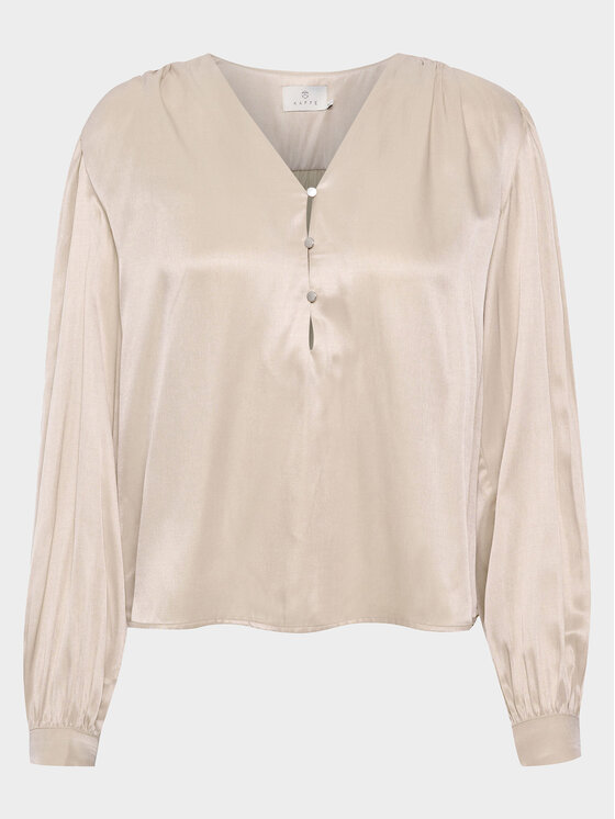 Kaffe Kaffe Bluza Kalaura 10507787 Siva Loose Fit