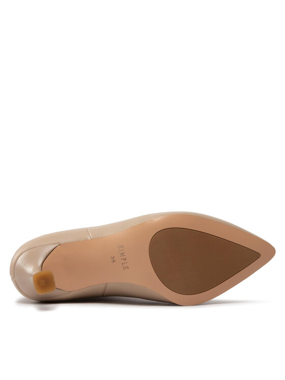 Simple Simple Stiefeletten SL-26-02-000037 Beige