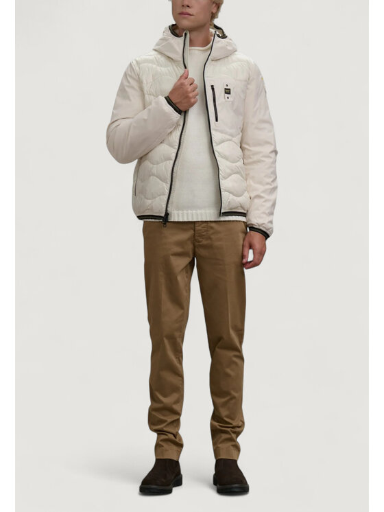 Blauer Blauer Μπουφάν χειμωνιάτικο ALBERT Λευκό Casual Fit
