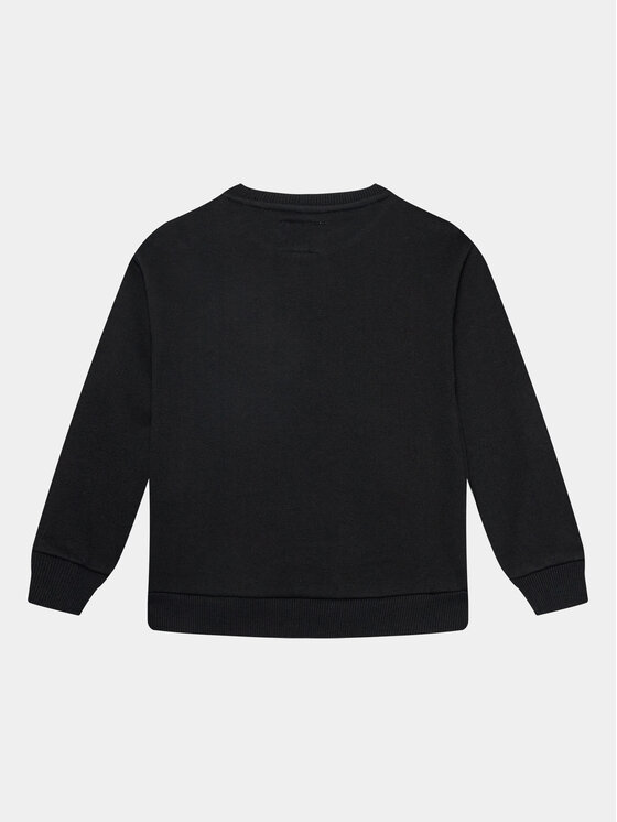 Guess Guess Μπλούζα K3BQ00 KAD74 Μαύρο Regular Fit