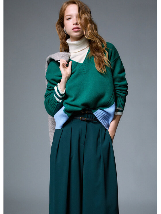 Liu Jo Liu Jo Maglione WF6089MS009L9200 Verde Regular Fit