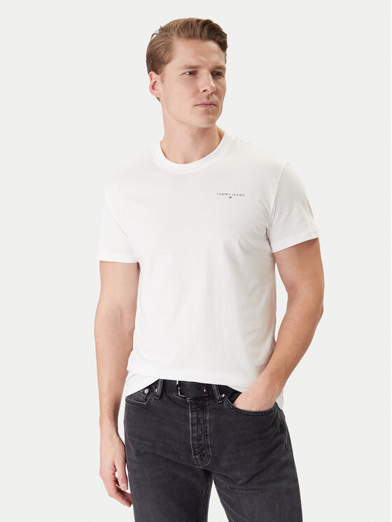 Tommy Jeans Tommy Jeans Komplet t-shirtów DM0DM22316 Zielony Slim Fit