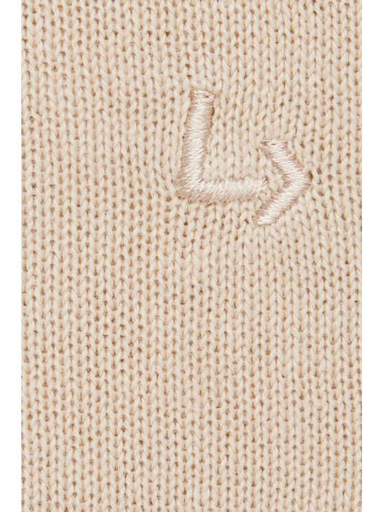 Lancerto Lancerto Sweter Lenny SW073223000041 Beżowy Regular Fit