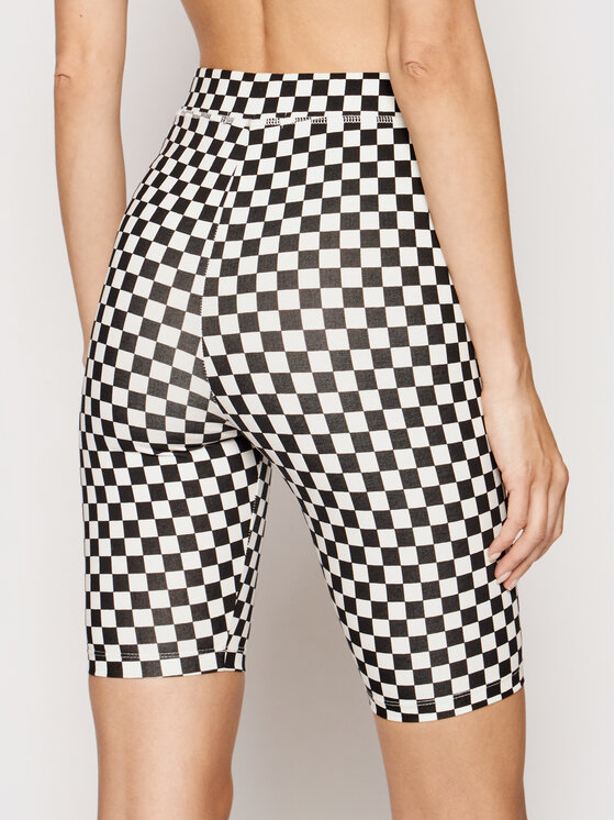 Vans Vans Pantaloni scurți sport Flying VN0A4Q4B Alb Slim Fit