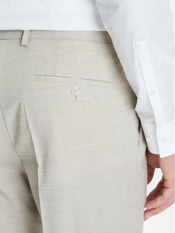 BOSS BOSS Garnitur H-Huge 50546099 Beżowy Slim Fit