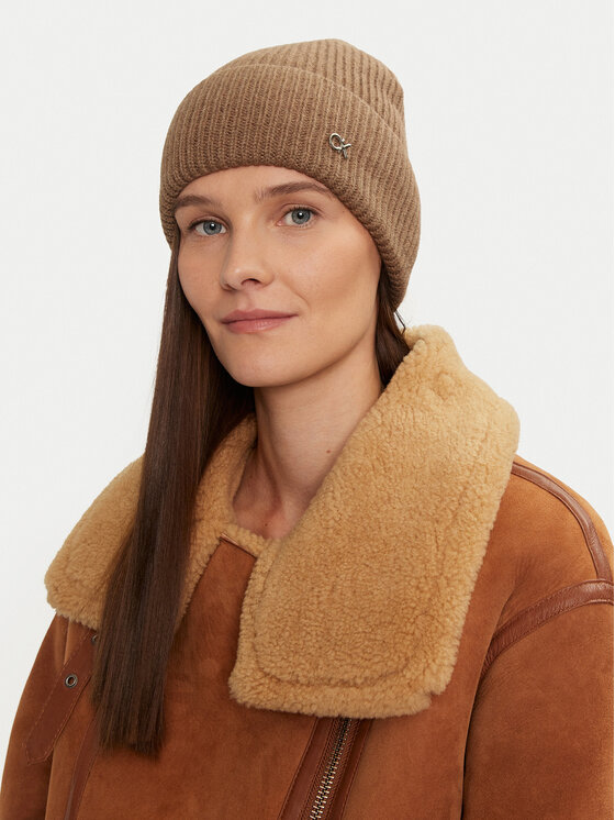 Calvin Klein Calvin Klein Шапка Chunky K60K612873 Бежов