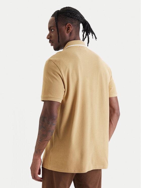 Calvin Klein Calvin Klein Polo LV04LF214G Κίτρινο Regular Fit