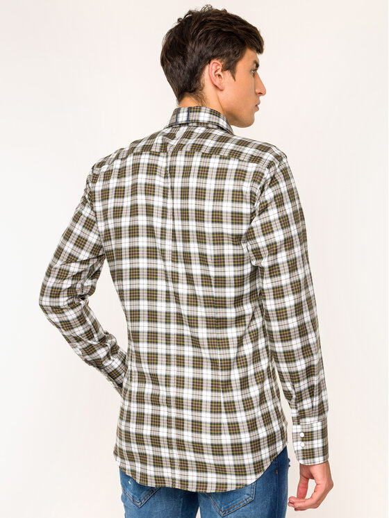 Camicia Squared 1 Multicolore Slim Fit