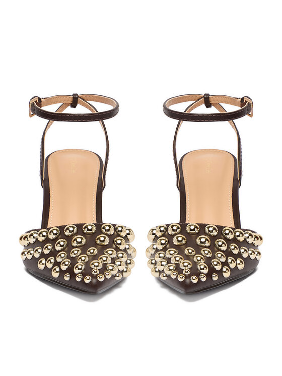 DeeZee DeeZee High Heels CEO-HY0570-1 Braun