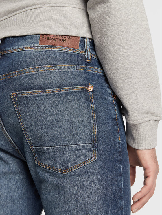 United Colors Of Benetton United Colors Of Benetton Τζιν 4GZ757B98 Μπλε Skinny Fit