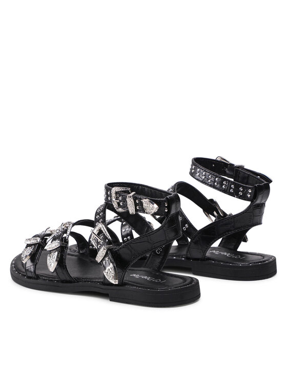 DeeZee DeeZee Sandały CS1260-37 Czarny