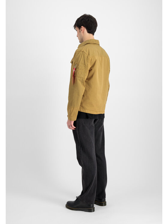 Alpha Industries Alpha Industries Koszula 146110 Brązowy Regular Fit
