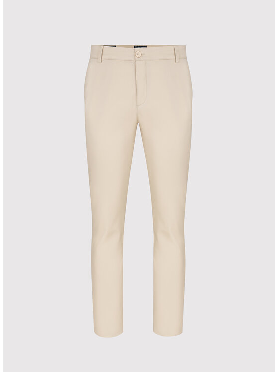 Pako Lorente Pako Lorente Spodnie materiałowe P24SF-WX-003 Beżowy Classic Fit