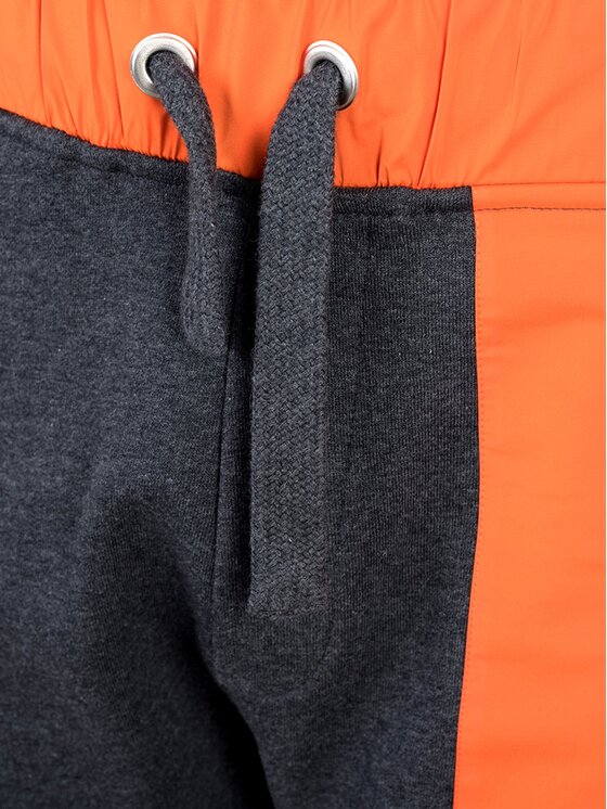 Bikkembergs Bikkembergs Kalhoty z materiálu C 1 013 80 M 3806 Oranžová Regular Fit
