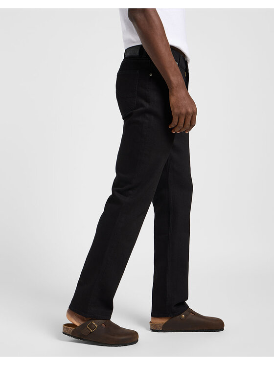 Lee Lee Jeansy 5401139192584 Czarny Regular Fit