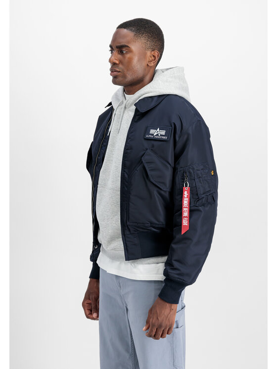 Alpha Industries Alpha Industries Kurtka bomber AI.100102-07-XL Granatowy Core Fit