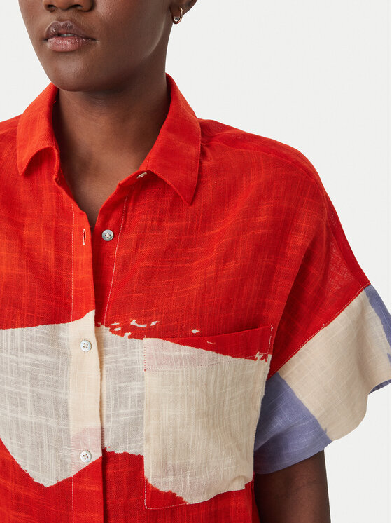 Iconique Iconique Φόρεμα καλοκαιρινό IC26-079 Έγχρωμο Relaxed Fit