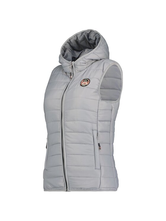 Geographical Norway Geographical Norway Kamizelka WW2008E/GNO-Light Grey Szary Regular Fit