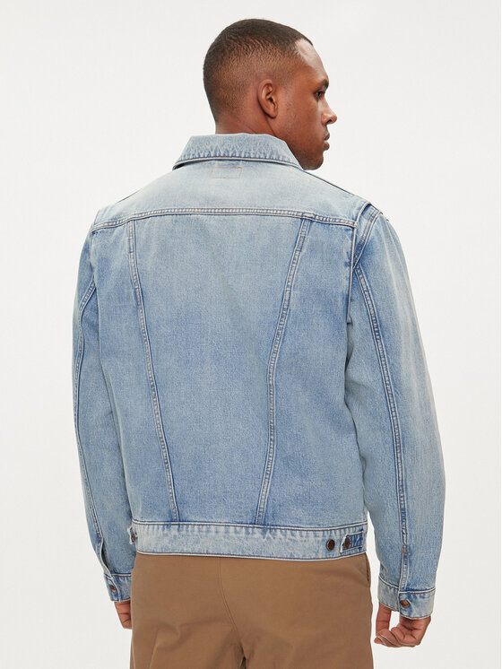 Wrangler Wrangler Giacca di jeans 112350475 Blu Regular Fit