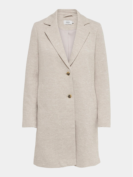 ONLY ONLY Cappotto di transizione Carrie 15173066 Beige Regular Fit