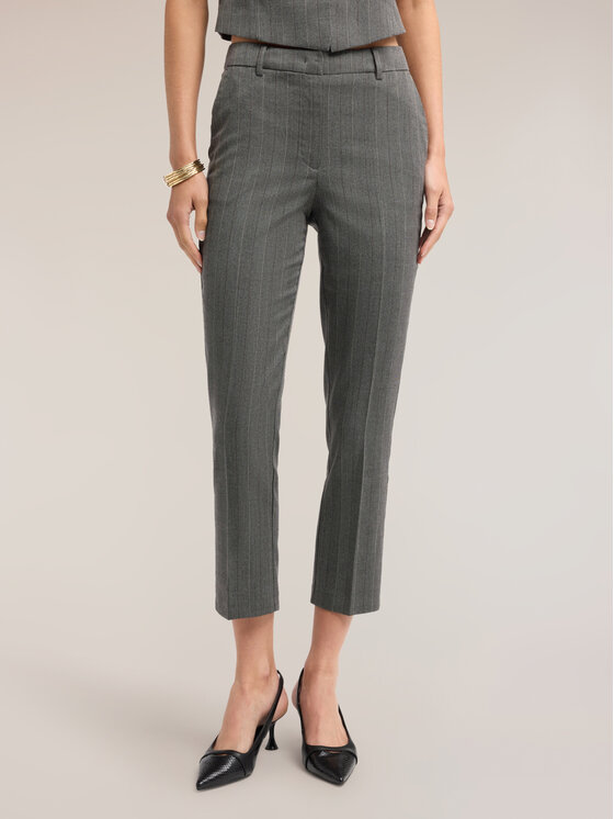Motivi Motivi Pantaloni di tessuto P04JQ004810N0S3 Grigio Slim Fit