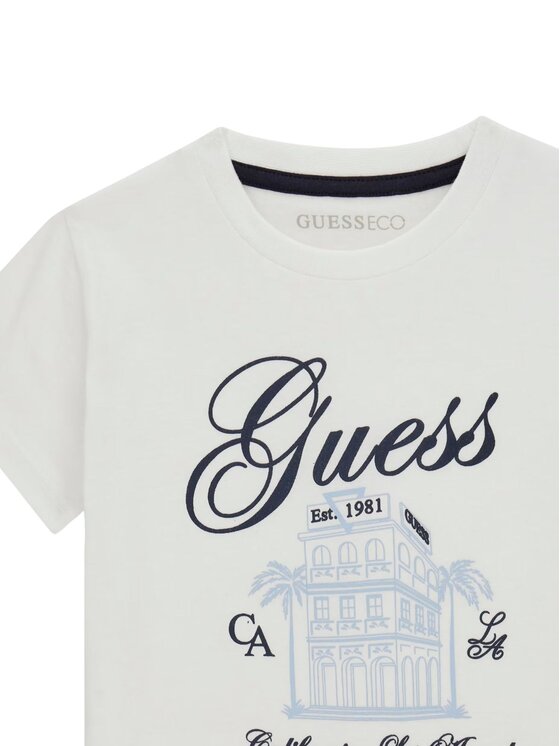 Guess Kids Guess Kids T-shirt SS T-SHIRT Bianco Regular Fit