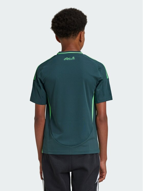 adidas adidas Koszulka techniczna Algeria 24 Away Jersey Zielony Regular Fit