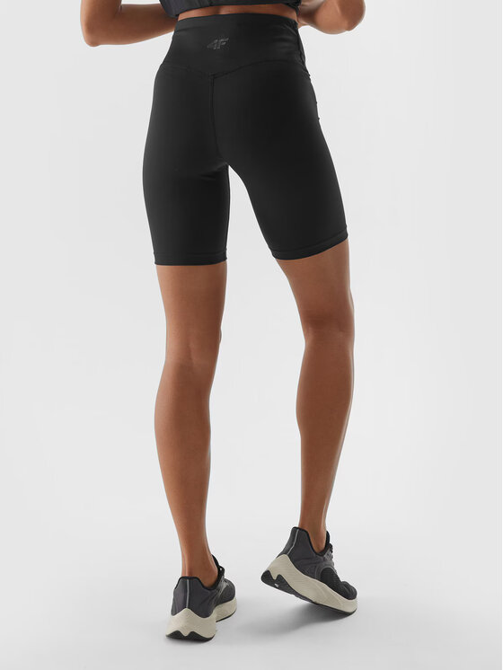 4F 4F Legginsy 4FWAW24TFSTF012-20S Czarny Slim Leg