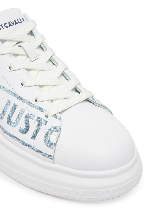 Just Cavalli Just Cavalli Sneakersy 78QA3SBC ZPA95 Bílá