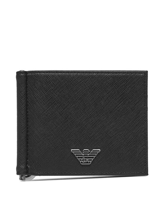 Emporio Armani Emporio Armani Kleine Herren Geldbörse Y4R502 Y138E 81072 Schwarz