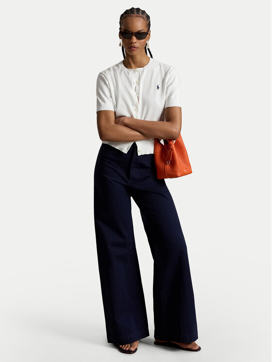 Polo Ralph Lauren Polo Ralph Lauren Cardigan 211A12718001 Bianco Regular Fit