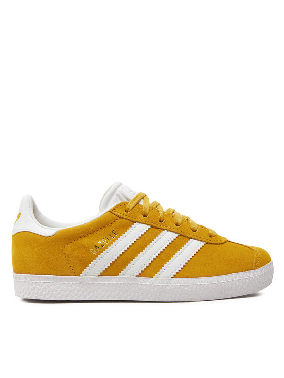 Adidas gazelle yellow hotsell