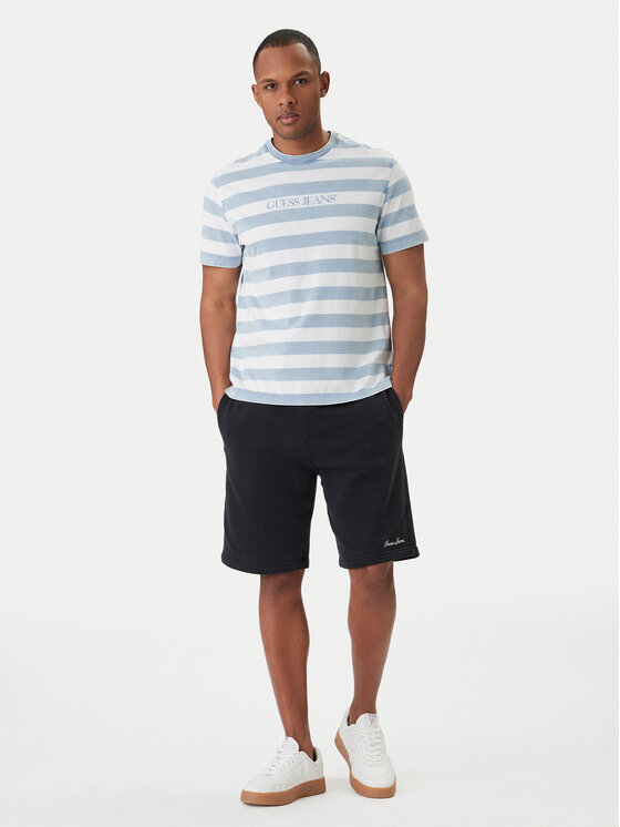 Guess Jeans Guess Jeans Спортни шорти M6GD49 KCPR1 Черен Regular Fit