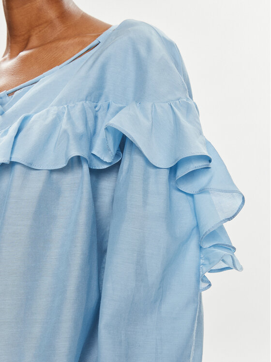 PINKO Pinko Μπλουζάκι Bones 103586 A1X2 Μπλε Regular Fit