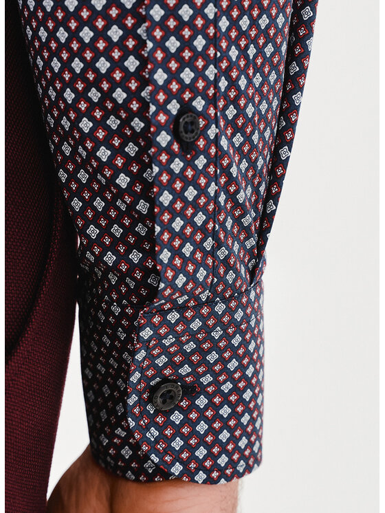 Pako Lorente Pako Lorente Koszula P25SF-1X-041 Granatowy Slim Fit