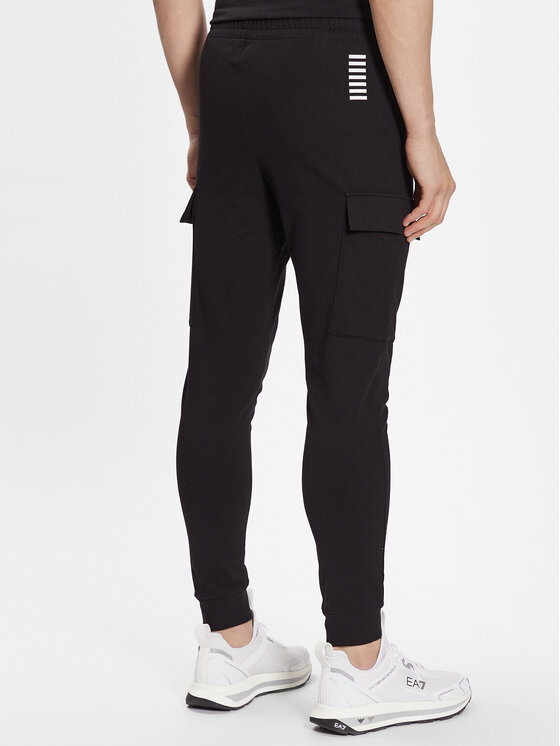 EA7 Emporio Armani EA7 Emporio Armani Donji dio trenerke 8NPP59 PJ05Z 1200 Crna Regular Fit
