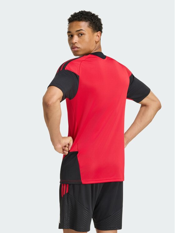 adidas adidas Koszulka techniczna 169153 Czerwony Slim Fit