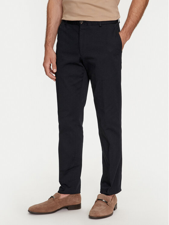 JOOP! Chino nohavice 17 JT-18Hank12-W 30041693 Tmavomodrá Slim Fit