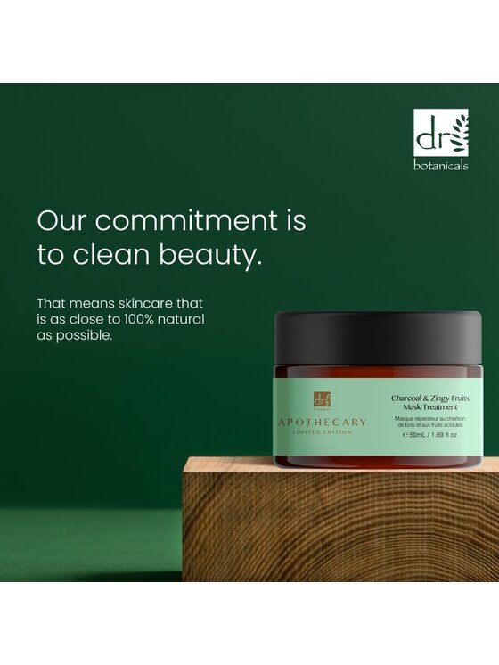 Dr Botanicals Dr Botanicals Zabieg maska węglowa z cytrusami Maska do twarzy