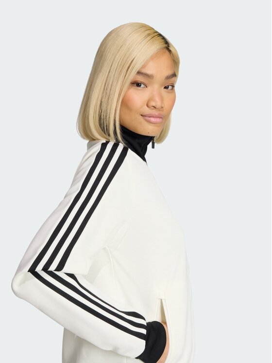adidas adidas Bluza CLASSIC Biały Regular Fit
