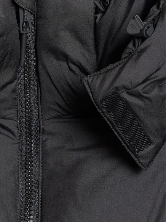 4F 4F Kurtka puchowa NATURAL (DOWN) WARMTH Czarny Oversize